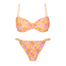 Carica l&#39;immagine nel visualizzatore di Gallery, Product Front: Rio De Sol Completo Set Dreamy Bandeau-Crispy Cheeky-Crispy
