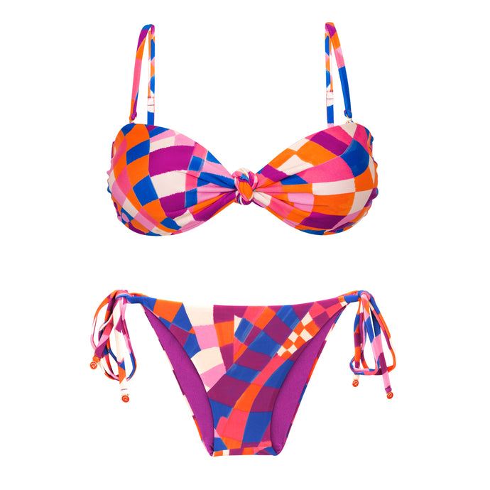 Product Front: Rio De Sol Completo Set Funny Bandeau-Joy Lacinho