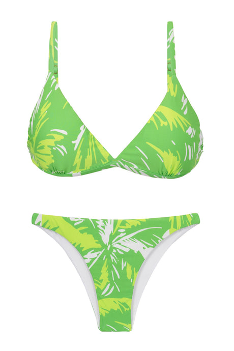 Product Front: Rio De Sol Completo Set Green-Palms Tri-Fixo Leblon