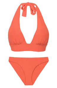 Product Front: Rio De Sol Completo Set Light-Peach Halter-Cos Essential-Comfy