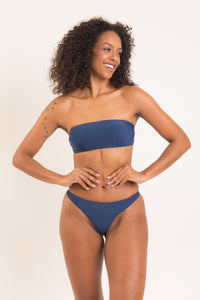Image 06: Rio De Sol Completo Set Navy Bandeau-Reto Nice-Fio
