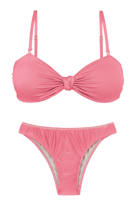 Product Front: Rio De Sol Completo Set Shimmer-Confetti Bandeau-Joy Essential