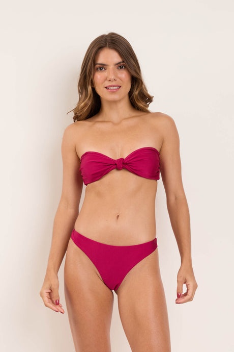 Model Front: Rio De Sol Completo Set Shimmer-Desejo Bandeau-Joy Essential
