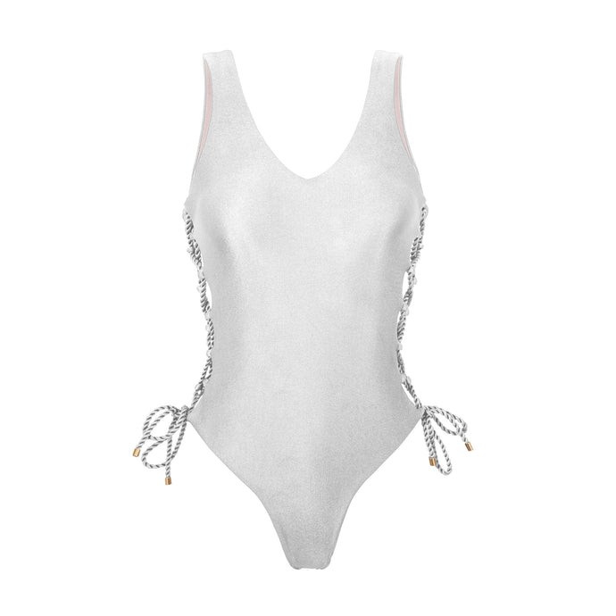 Product Front: Rio De Sol Intero Shimmer-White Zoe