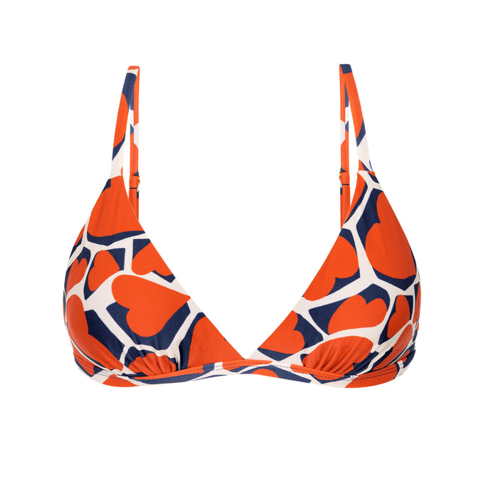 Product Front: Rio De Sol Reggiseno Top Amore-Red Tri-Fixo