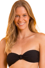 Carica l&#39;immagine nel visualizzatore di Gallery, Gallery: Rio De Sol Reggiseno Top Bora-Black Bandeau-Joy
