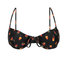 Carica l&#39;immagine nel visualizzatore di Gallery, Product Front: Rio De Sol Reggiseno Top Cashew Balconet-Tie
