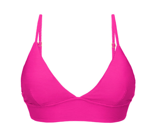 Product Front: Rio De Sol Reggiseno Top Cotele-Amaranto Tri-Tank