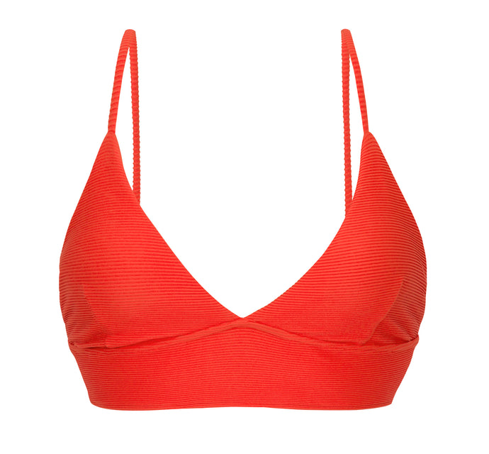 Product Front: Rio De Sol Reggiseno Top Cotele-Tomate Tri-Tank