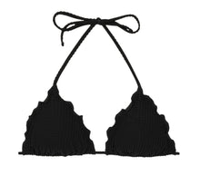 Carica l&#39;immagine nel visualizzatore di Gallery, Product Front: Rio De Sol Reggiseno Top Dots-Black Frufru
