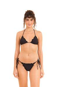 Model Front: Rio De Sol Reggiseno Top Dots-Black Frufru