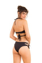 Carica l&#39;immagine nel visualizzatore di Gallery, Model Back: Rio De Sol Reggiseno Top Dots-Black Kate
