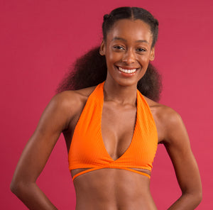 Image 12: Rio De Sol Reggiseno Top Dots-Orange Kate