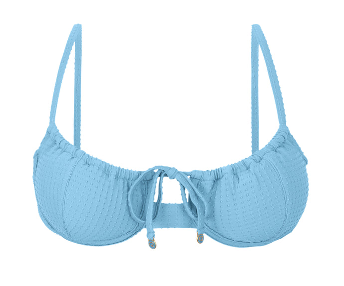 Product Front: Rio De Sol Reggiseno Top Dots-Sky Balconet-Tie