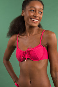 Image 10: Rio De Sol Reggiseno Top Dots-Virtual-Pink Balconet-Tie