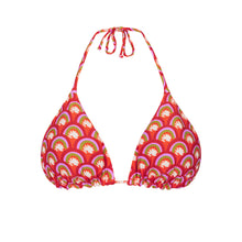 Carica l&#39;immagine nel visualizzatore di Gallery, Product Front: Rio De Sol Reggiseno Top Floral-Scales Tri-Inv
