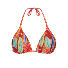 Carica l&#39;immagine nel visualizzatore di Gallery, Product Back: Rio De Sol Reggiseno Top Floral-Scales Tri-Inv
