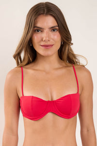 Gallery: Rio De Sol Reggiseno Top Hibiscus Coral