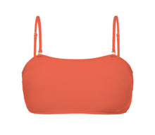 Carica l&#39;immagine nel visualizzatore di Gallery, Product Front: Rio De Sol Reggiseno Top Light-Peach Bandeau-Reto
