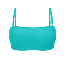 Carica l&#39;immagine nel visualizzatore di Gallery, Product Front: Rio De Sol Reggiseno Top Malibu-Atol Bandeau-Reto
