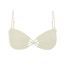 Carica l&#39;immagine nel visualizzatore di Gallery, Product Front: Rio De Sol Reggiseno Top Malibu-Natural Bandeau-Iris
