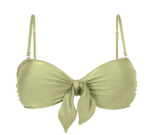 Carica l&#39;immagine nel visualizzatore di Gallery, Product Front: Rio De Sol Reggiseno Top Oliva Bandeau-No
