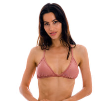 Carica l&#39;immagine nel visualizzatore di Gallery, Image 10: Rio De Sol Reggiseno Top Palms-Blue Tri-Fixo
