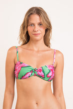 Carica l&#39;immagine nel visualizzatore di Gallery, Gallery: Rio De Sol Reggiseno Top Parrots Bandeau-Crispy
