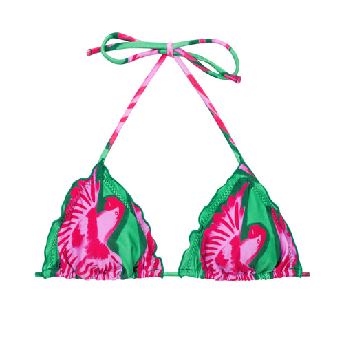 Product Front: Rio De Sol Reggiseno Top Parrots Frufru