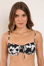 Carica l&#39;immagine nel visualizzatore di Gallery, Gallery: Rio De Sol Reggiseno Top Poppy Balconet-Tie
