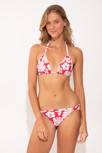 Model Front: Rio De Sol Reggiseno Top Pua-Hibiscus Mel