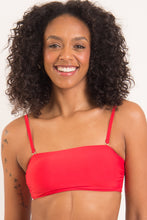Carica l&#39;immagine nel visualizzatore di Gallery, Gallery: Rio De Sol Reggiseno Top Rouge Bandeau-Reto
