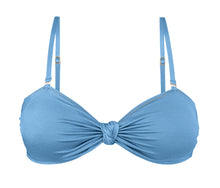 Carica l&#39;immagine nel visualizzatore di Gallery, Product Front: Rio De Sol Reggiseno Top Shimmer-Baltic-Sea Bandeau-Joy
