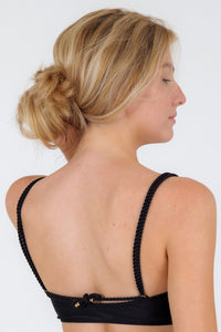 Image 06: Rio De Sol Reggiseno Top Shimmer-Black Bandeau-Reto