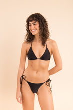 Carica l&#39;immagine nel visualizzatore di Gallery, Model Front: Rio De Sol Reggiseno Top Shimmer-Black Tri-Inv
