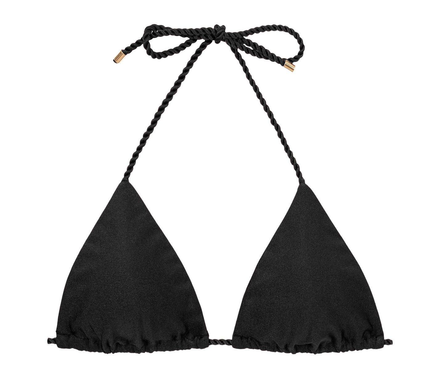 Product Front: Rio De Sol Reggiseno Top Shimmer-Black Tri-Rope