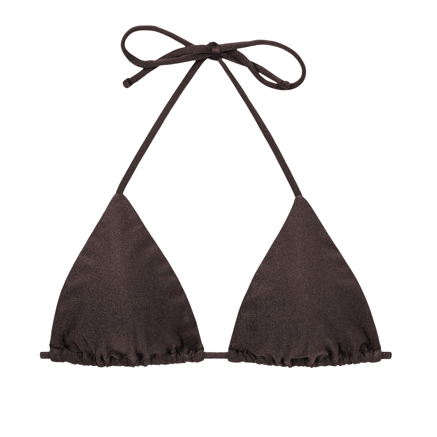 Product Front: Rio De Sol Reggiseno Top Shimmer-Coffee Tri-Inv