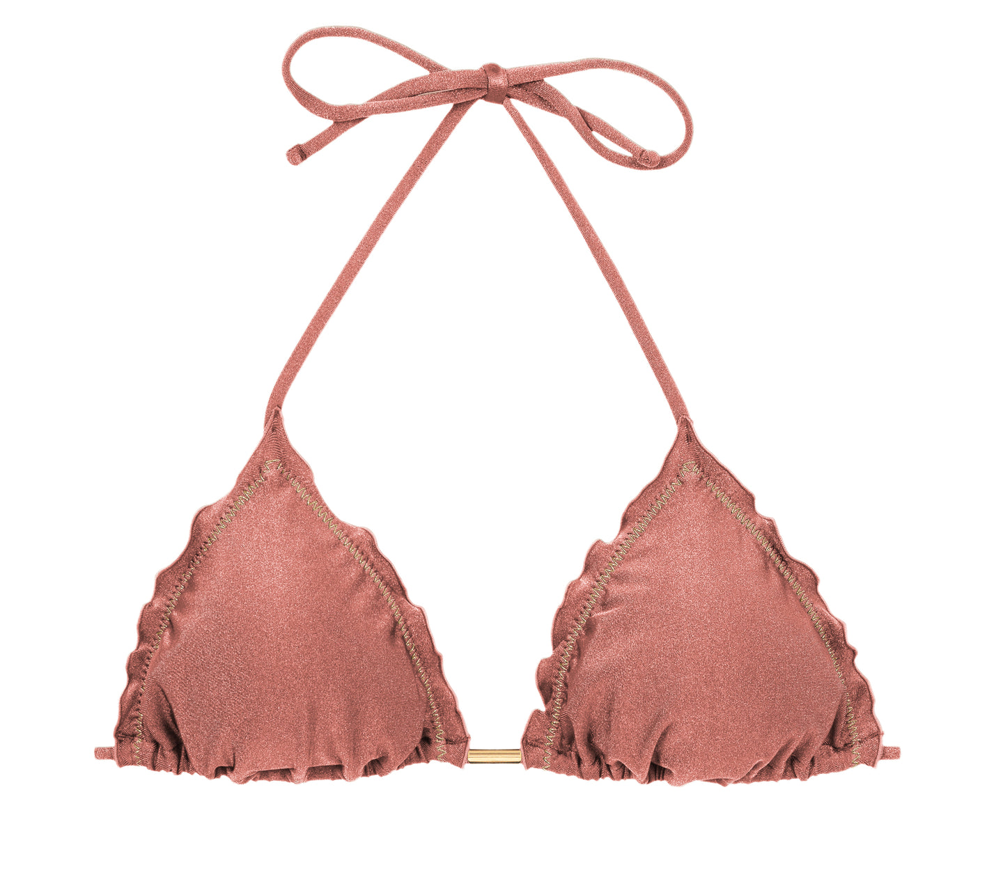 Product Front: Rio De Sol Reggiseno Top Shimmer-Copper Frufru