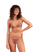 Carica l&#39;immagine nel visualizzatore di Gallery, Image 04: Rio De Sol Reggiseno Top Shimmer-Copper Tri-Inv
