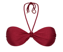Carica l&#39;immagine nel visualizzatore di Gallery, Product Front: Rio De Sol Reggiseno Top Shimmer-Divino Twist
