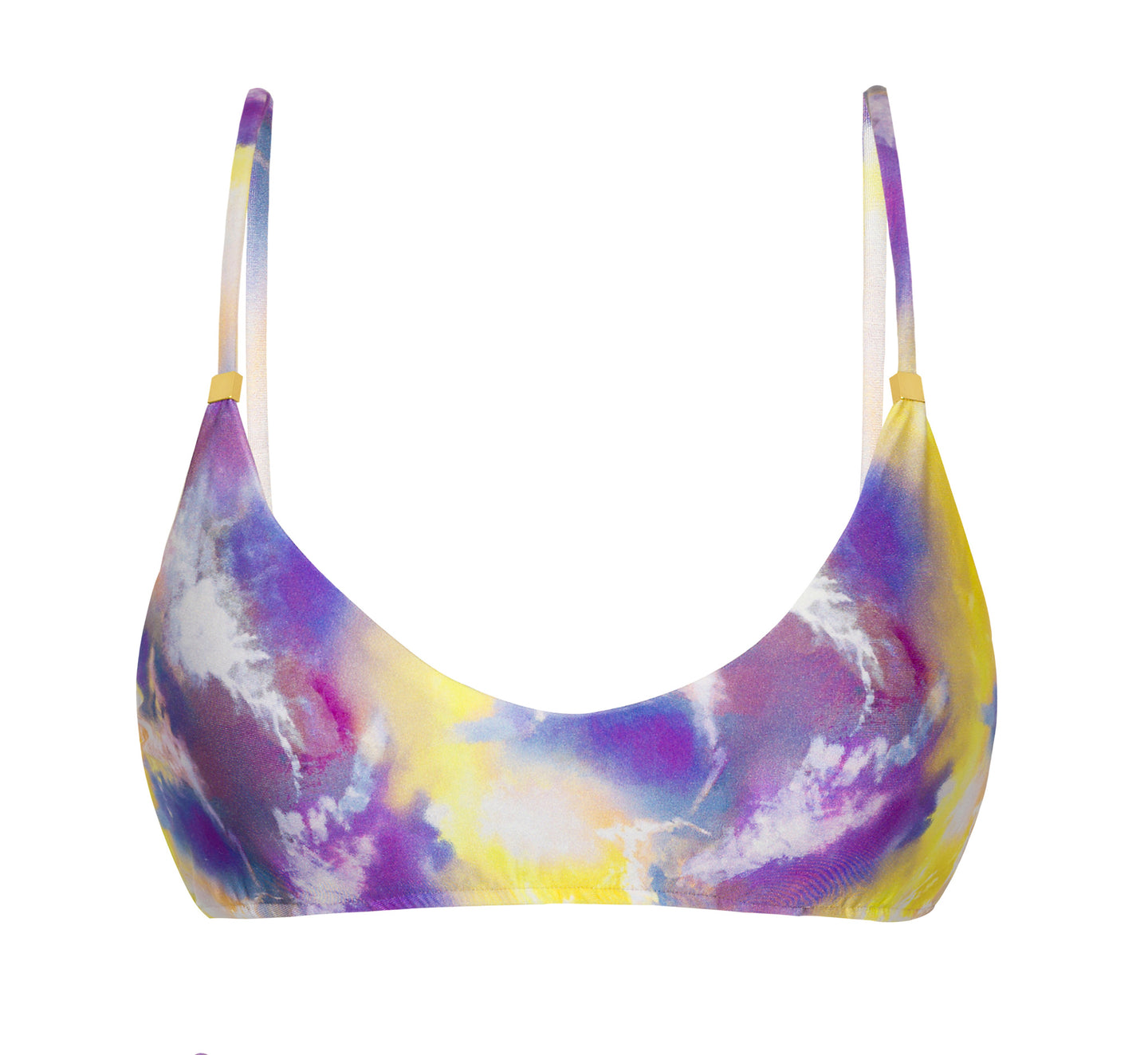 Product Front: Rio De Sol Reggiseno Top Tiedye-Purple Bralette