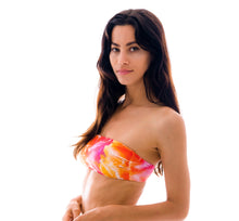 Carica l&#39;immagine nel visualizzatore di Gallery, Image 08: Rio De Sol Reggiseno Top Tiedye-Red Bandeau-Reto
