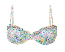 Carica l&#39;immagine nel visualizzatore di Gallery, Product Front: Rio De Sol Reggiseno Top Tiny-Garden Balconet
