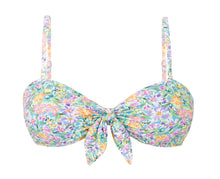 Carica l&#39;immagine nel visualizzatore di Gallery, Product Front: Rio De Sol Reggiseno Top Tiny-Garden Bandeau-Knot
