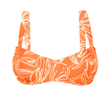 Carica l&#39;immagine nel visualizzatore di Gallery, Product Front: Rio De Sol Reggiseno Top Trail-Orange Amelia
