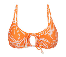 Carica l&#39;immagine nel visualizzatore di Gallery, Product Front: Rio De Sol Reggiseno Top Trail-Orange Tank-Tie
