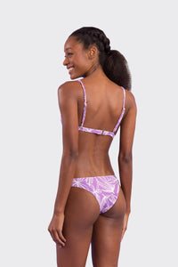 Model Back: Rio De Sol Reggiseno Top Trail-Purple Tri-Fixo