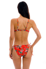 Carica l&#39;immagine nel visualizzatore di Gallery, Model Back: Rio De Sol Reggiseno Top Wildflowers Balconet-Pushup
