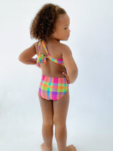 Carica l&#39;immagine nel visualizzatore di Gallery, Model Back: Rio De Sol Intero Bambina Tulip-Garden Santorini-Kids
