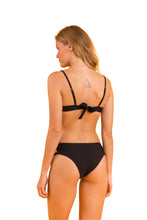 Carica l&#39;immagine nel visualizzatore di Gallery, Set Bora-Black Bra-Trio Madrid-Trio
